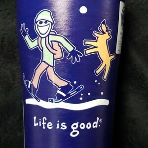 LIFE IS GOOD JAKE SNOWSHOE TERVIS TUMBLER - NEW
